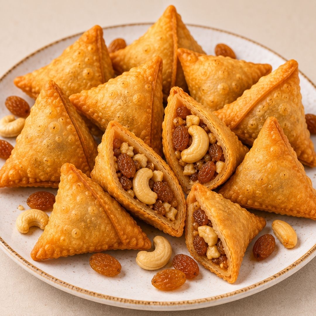 KAJU KISHMISH SAMOSA
