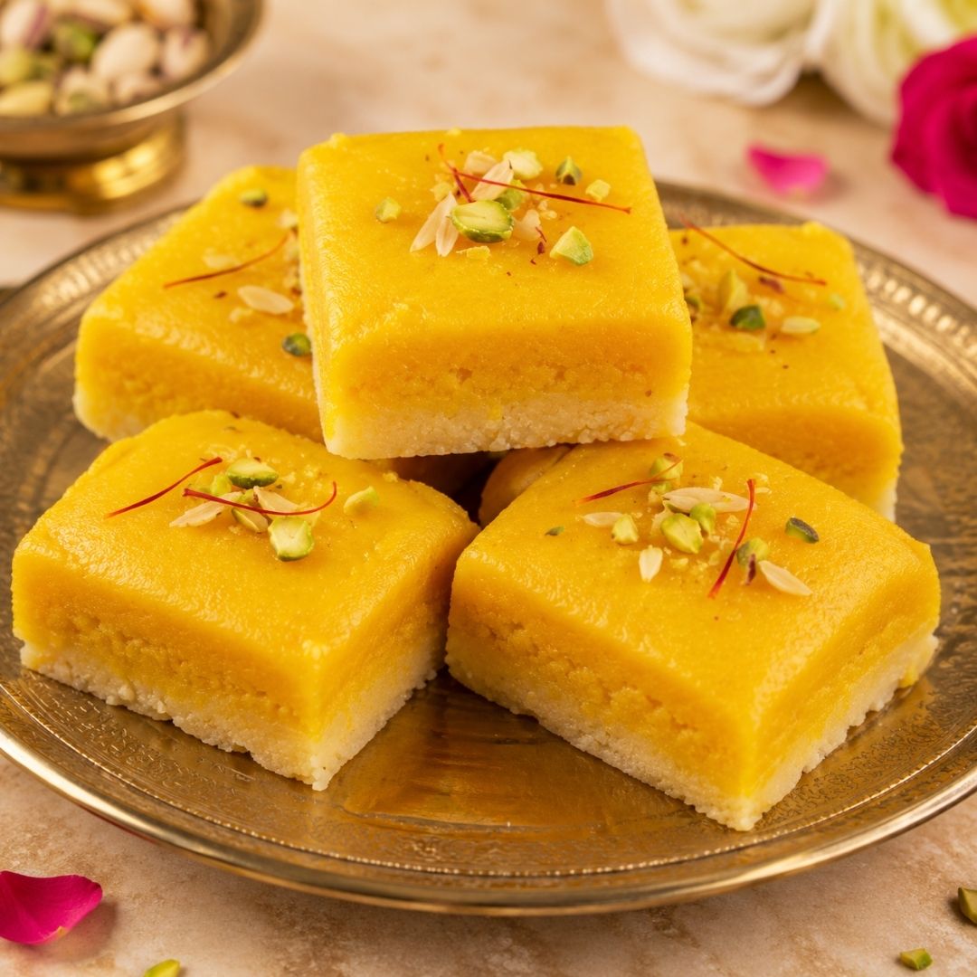 KESAR MAWA BARFI
